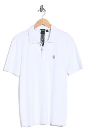 BOSS Paddy Knit Polo in White at Nordstrom Rack, Size Xxx-Large