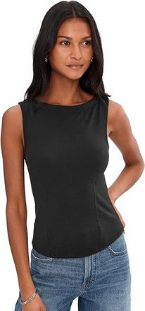 Free People Iconic Tank Top Womens Clothing Black : LG (Womens 12-14), Cotton/Polyester/Rayon