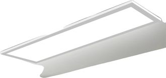 OEM L&aacute;mpara De Techo Led, Regulable, Con Mando A Distancia, 1 Unidad, Luz Neutra, Color Blanco