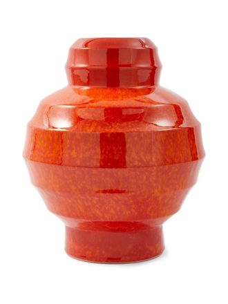 Pols Potten Sumo ceramic vase - Orange
