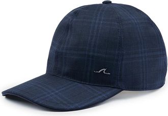 Paul & Shark wool tartan baseball cap, Man, Blue, Size: XL