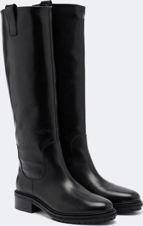 Aeyde Henry leather knee-high boots