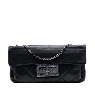 Chanel Pre-owned Vintage Shoulder Bag - Dames - Pre-owned - Zwart - Maat: ONE Size Leer