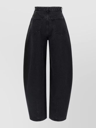 Jacquemus high waist jeans pleats belt loops
