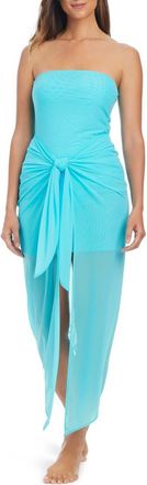 Bleu Rod Beattie Wrap Cover-Up Dress in Lagunita at Nordstrom Rack, Size Medium