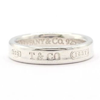 Tiffany & Co. Sterling Silver 925 Band Ring (Pre-Owned)