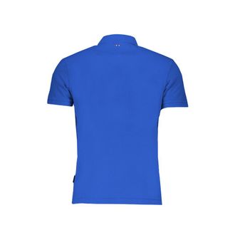 Napapijri Cotton Polo Shirt - Blue