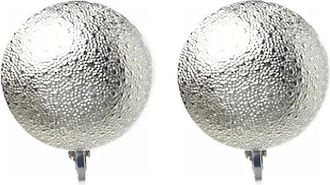 PESERICO Orecchini con texture - Argento