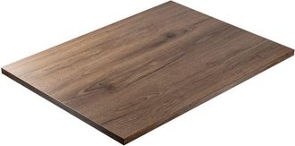 OEM Tablero Laminado Roble Chocolate 138x80 Cm Para Escritorio O Mesa