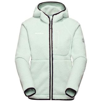 Mammut Falera Pro ML Hooded Jacket Fleecejacke f&uuml;r Damen | grau/wei&szlig;