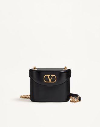 Valentino Garavani Valentino Garavani Vain Vanity Bag In Shiny Calfskin Wo