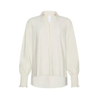 JapanTKY Japan Tky, Dames, Blouses & Shirts, Wit, Maat: XS