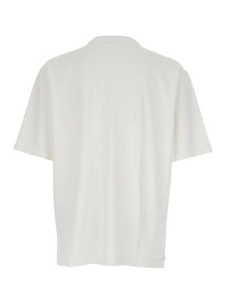 Dsquared2 Mens Crew Neck T-Shirt White Cotton T-Shirts And Polos