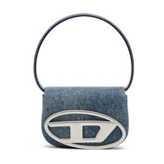 Diesel Handbags, female, Blue, Size: ONE SIZE Diesel Bags.. Clear Blue