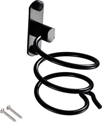 OEM Soporte De Pared Para Secador De Pelo Con Orificios Para Taladrar, Ideal Para Hoteles, Ba&ntilde;os, Aseos Y Peluquer&iacute;as. Fabricado En Aluminio Con Acabado M