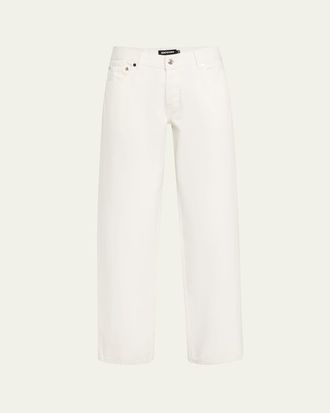 EB Denim Low-Rise Baggy Jeans