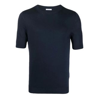 Malo Jumpers Blue - male - Malo - Round-neck Knitwear - Blue - XL - Knitwear