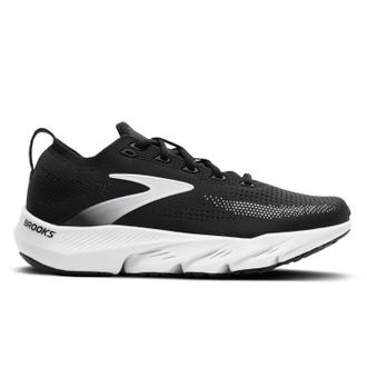 Brooks Womens Glycerin Flex Running Shoe In Black/white