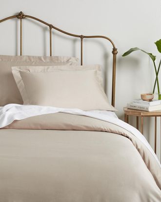 Superior 300 Thread Count Egyptian Cotton Solid Duvet Cover Set