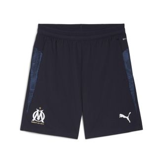 Puma Shorts da allenamento Olympique de Marseille da uomo, Accessori, Blu, XS