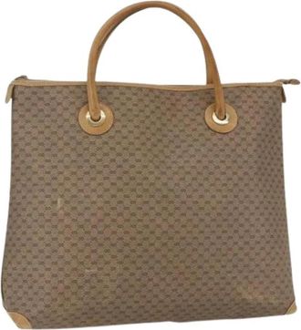 Gucci Pre-owned Vintage Tote Bag - Dames - Vintage Shopper - Bruin - ONE Size - Vintage