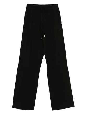 Blugirl embroidered pocket trousers - women - Fabric - S - Black