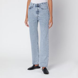 Toteme Classic blue jeans in organic cotton