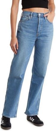 Re/Done 90s High Waist Loose Bootcut Jeans in Anti Fade at Nordstrom Rack, Size 31