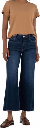 Kut from the Kloth Kut Meg Wide Leg Jeans In Innoxious