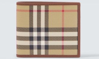 Burberry Burberry Check canvas bifold wallet