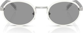 Prada Sunglasses Prb56 S 23 E50 Q White/Grey Women