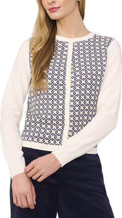 Ted Baker Woven Wool-Blend Cardigan
