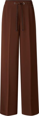 Bogner Enny crepe trousers for women - Brown - 34