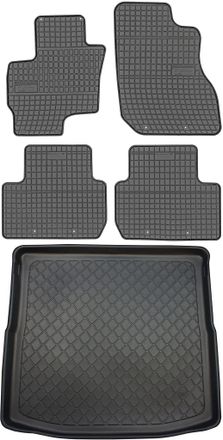OEM Mitsubishi Outlander Iii Suv Desde Septiembre De 2012. Juego De Alfombrillas De Goma Para Coche Y Alfombrilla Para Maletero