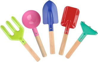 OEM 1 Juego De Herramientas De Jardiner&iacute;a Que Incluye Una Pala Y Un Rastrillo Para Que Los Peque&ntilde;os Jardineros Puedan Cavar, Trasplantar Y Mantener