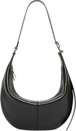 Sportmax Sportmax Nappaleder Hobo Bag Schwarz