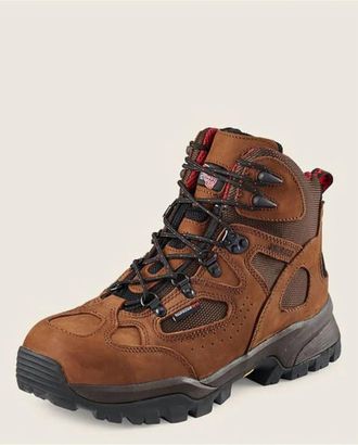 Red Wing Shoes Mens Truhiker 6 Aluminum Toe Hiking Boots In Brown