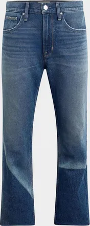 Hudson Men & apos;s Walker Faded Denim Bootcut Jeans