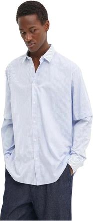 Desigual Montana Shirt - Heren - Casual Overhemden - Blauw - M - Katoen - Overhemden