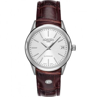 Roamer Superior 3H Horloge - Dames - Horloges - Grijs - ONE Size - Accessoires