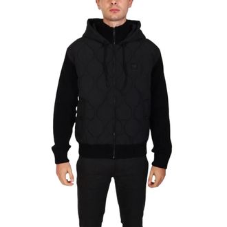 HUGO BOSS Hoodies & sweatvesten, Heren, Zwart, M, Boss - Jassen > Winterjassen