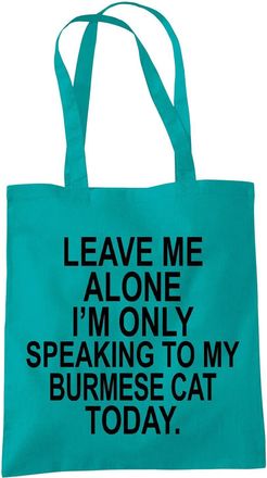 Bang Tidy Clothing Burmese Cat Gifts for Cat Lovers Owners - Shopper Tote Bags for Women - Funny Reusable Shopping Bag for Groceries, Gift bags, Book Bag, Travel Bag - 1