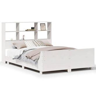 Berkfield Home Bed Frame without Mattress White 160x200 cm Solid Wood Pine