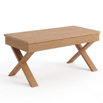 Colch&oacute;n Morfeo Mesa de centro elevable roble natural 110x60 cm