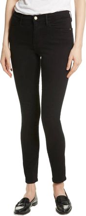 Frame Denim Le High Skinny Jeans In Film Noir