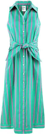 Finley Womens Long Ellis Dress In Green