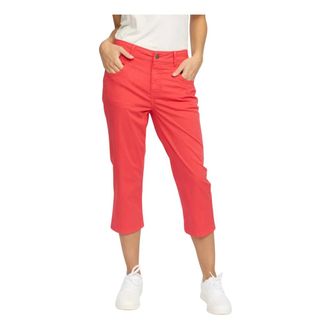 2-Biz Coral Stylish Top - female - 2-Biz - Cropped Trousers - Red - M - Trousers
