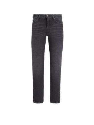 Ermenegildo Zegna Roccia Grey Comfort Jeans