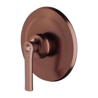 Omnires Omnires Armance - Grifo De Ducha Empotrado, Con Cuerpo De Montaje, Cobre Cepillado Am5245orb