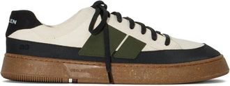 Osklen canvas panelled sneakers - Neutrals